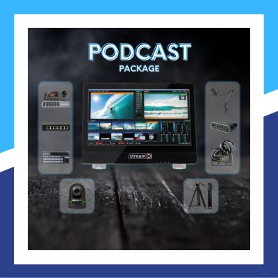 Podcast NDI Package 2 Cameras
